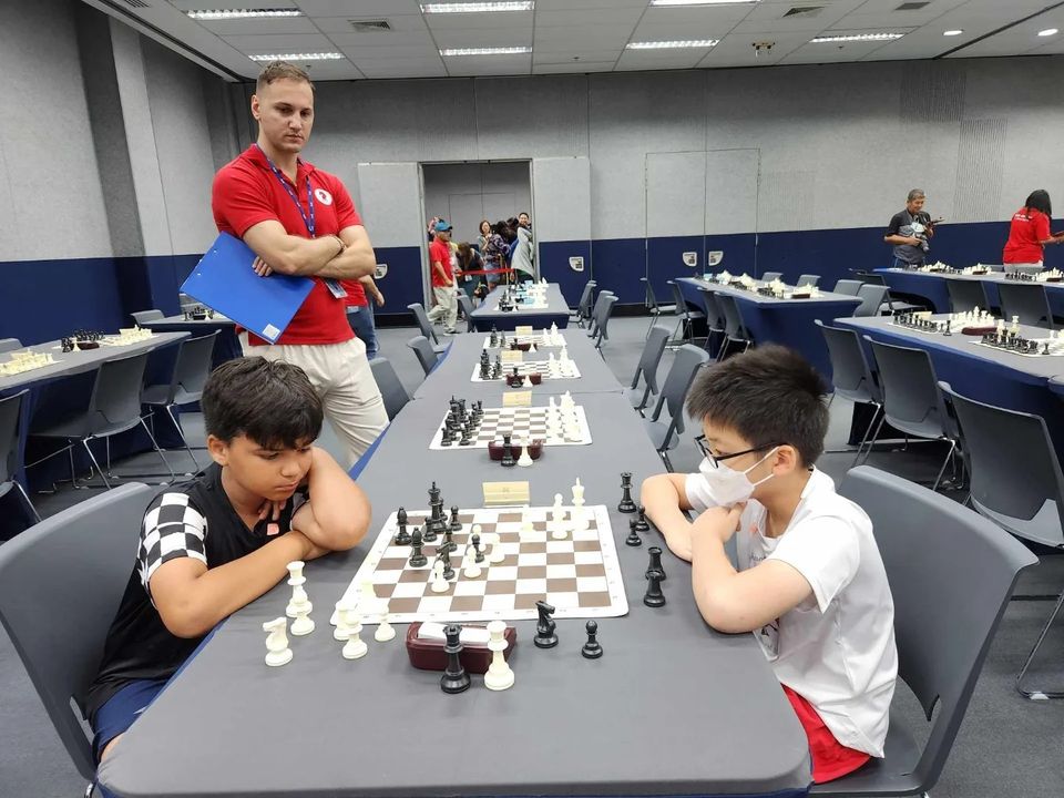 Sample photo of chess tournament for kids in Bangkok